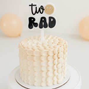 Custom TWO RAD birthday cake topper